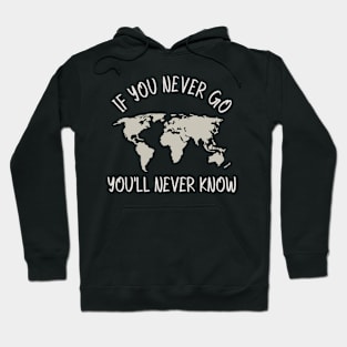 If You Never Go, You'll Never Know Hoodie